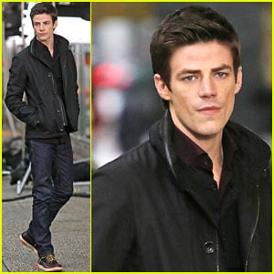 Grant Gustin Begins Filming 'The Flash', Is On 'Cloud 9'!