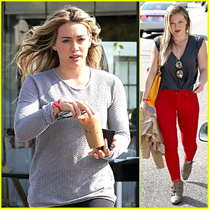 Hilary Duff Just Can't Get Enough of La Conversation!