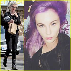 Ireland Baldwin Dyes Her Hair Purple - See the Photos!