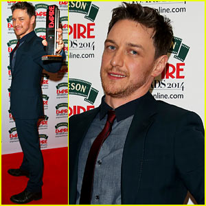 James McAvoy Wins Best Actor for 'Filth' at Jameson Empire Awards 2014!