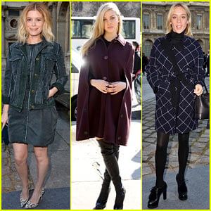 Kate Mara & Transformers' Nicola Peltz Join Many Celebs at Louis Vuitton Fashion Show!