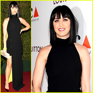 Katy Perry Shows Some Leg in Sexy Dress at MOCA Gala 2014!