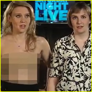 Lena Dunham Creates Nudity Confusion in 'SNL' Promos - Watch Now!