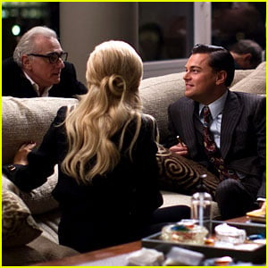 Leonardo DiCaprio Gets Direction in Behind the Scenes Photos from 'Wolf of Wall Street' (Exclusive)