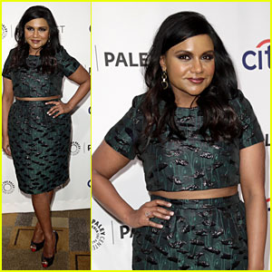Mindy Kaling Bares Midriff for 'Mindy Project' PaleyFest Panel!