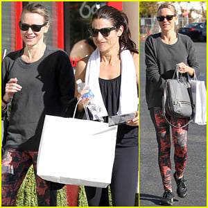 Naomi Watts is Spin Class Ready in Brentwood!