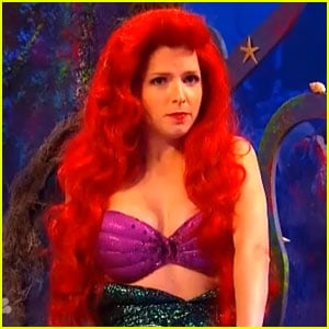 Anna Kendrick: Little Mermaid's Ariel Sings Pop Songs on 'SNL'!