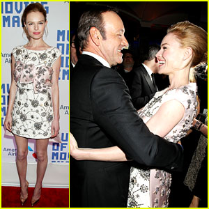 Kate Bosworth Reunites with Kevin Spacey at Museum of Moving Image Event!