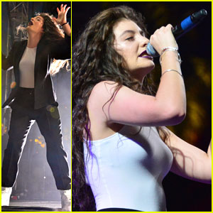 Lorde Means Business During Second Coachella Performance!