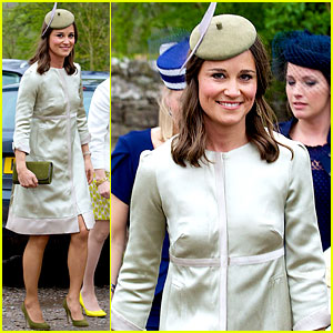 Pippa Middleton Goes Green for Her Friend's Wedding!