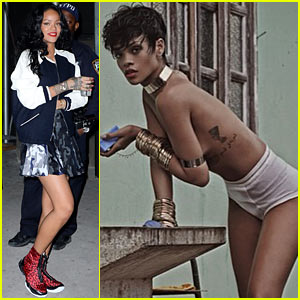Rihanna Shares 'Vogue Brasil' Inside Images - Check Out the Sexy Pics Here!