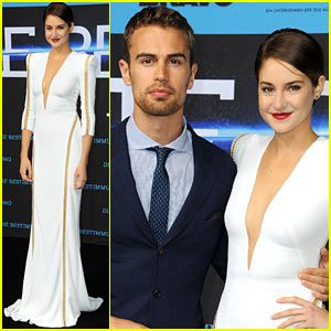 Shailene Woodley & Theo James Take 'Divergent' to Berlin!