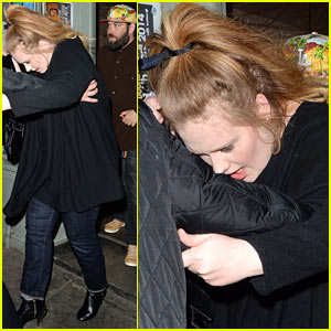 Adele & Partner Simon Konecki Make Rare Public Appearance on Her 26th Birthday!