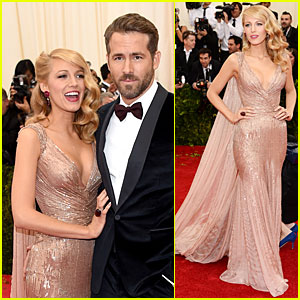 Blake Lively & Ryan Reynolds Are Gucci Perfect at Met Gala 2014