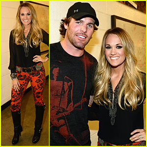 Carrie Underwood Brings Mike Fisher to Keith Urban's We're All 4 The Hall Concert!