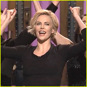 Charlize Theron Sings About Not Being Able to Sing on 'SNL'!