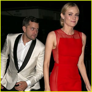Diane Kruger Goes Red Hot for Met Ball 2014 After Party with Joshua Jackson!
