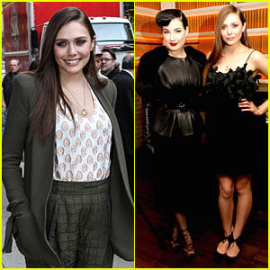Elizabeth Olsen & Dita Von Teese 'Flaunt' Their Beauty at Shark Issue Cover Party!