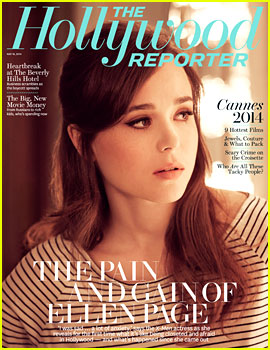 Ellen Page Talks Life After Coming Out with 'THR'