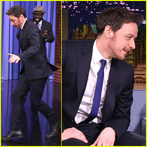 James McAvoy is So Focused on Air Double Dutch on 'Tonight Show'!