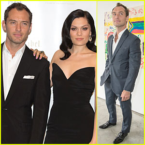 Jude Law & Jessie J Dress to the Nines For Peace One Gala!