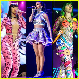 Katy Perry Keeps Us Guessing with Color for 'Prismatic Tour'!
