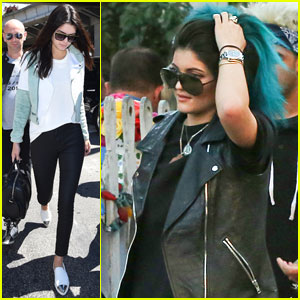 Kendall Jenner Makes Her Cannes Arrival, While Sister Kylie Stays Stateside