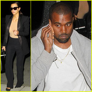 Kim Kardashian & Kanye West Arrive in NYC Amid Wedding Rumors!