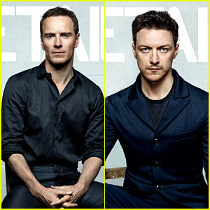 Michael Fassbender & James McAvoy Get Dual 'Details' Covers!
