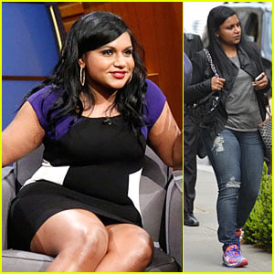 Mindy Kaling Promotes 'Mindy Project' Right Before Season Finale!
