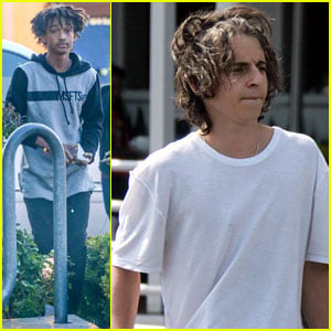 Moises Arias Plays Cool in WeHo After Willow Smith Controversy