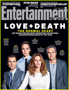 Normal Heart's Matt Bomer, Julia Roberts & More Take EW's Latest Cover
