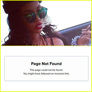 Rihanna's Instagram Account Appears to Have Been Deleted!