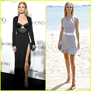 Rosie Huntington-Whiteley Shows Serious Skin at De Grisogono Cannes Party!
