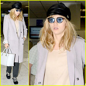 Suki Waterhouse Jets Out of France After Weekend in Cannes!