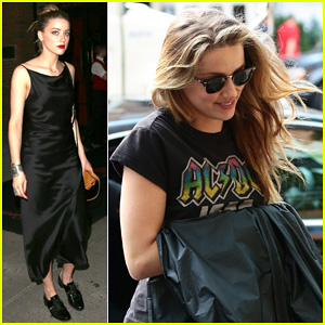 Amber Heard Gets Snapped by Photographer Ellen von Unwerth Before NYC Outing!