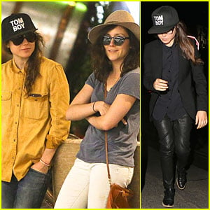 Ellen Page Goes Sunday Shopping with Shannon Woodward!