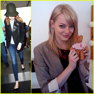 Emma Stone & More Celebs Help Knock Out Breast Cancer