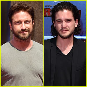 Gerard Butler & Kit Harington Are Easy on the Eyes at 'How to Train Your Dragon 2' Premiere