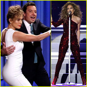 Jennifer Lopez Dances with Jimmy Fallon After Met Ball Diss!