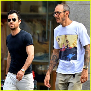 Justin Theroux Hangs Out with Photog Pal Terry Richardson