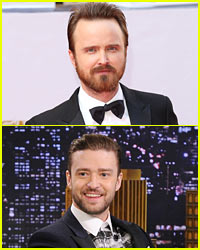 Bromance Alert! Justin Timberlake & Aaron Paul Plan Pizza Date
