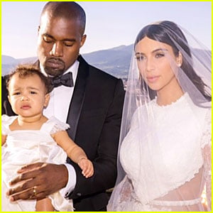 Kim Kardashian Says Kanye West & North Are 'My Everything' in New Wedding Pic!