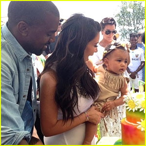 Kim Kardashian Shares Photo of Baby North at Birthday Party!