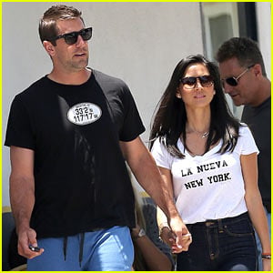 Olivia Munn & Aaron Rodgers Dating, Hold Hands After PDA Packed Brunch (Exclusive Pics)