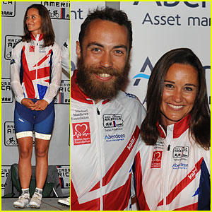 Pippa Middleton & Brother James Complete Race Across America in Maryland!