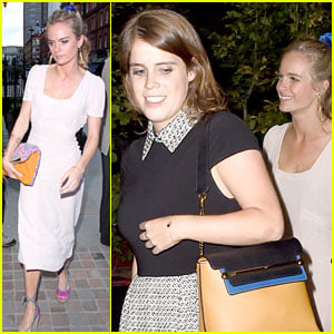 Princess Eugenie Hangs Out with Her Cousin Prince Harry's Ex-Girlfriend Cressida Bonas