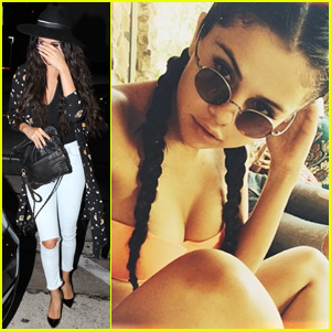 Selena Gomez Shares Sexy & 'Brave' Bikini Selfie with Fans!