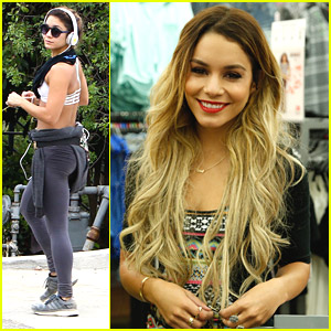 Vanessa Hudgens Makes Surprise Appearance at Kmart with Bongo!