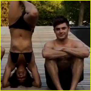 Zac Efron Goes Shirtless & Does Amazing 'Wiggle' Dance - Watch Now!